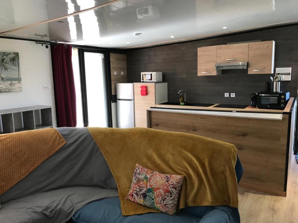 Le Flamboyant Avec Piscine Chauffee 30° Et Jacuzzi Apartman Saint-André Kültér fotó